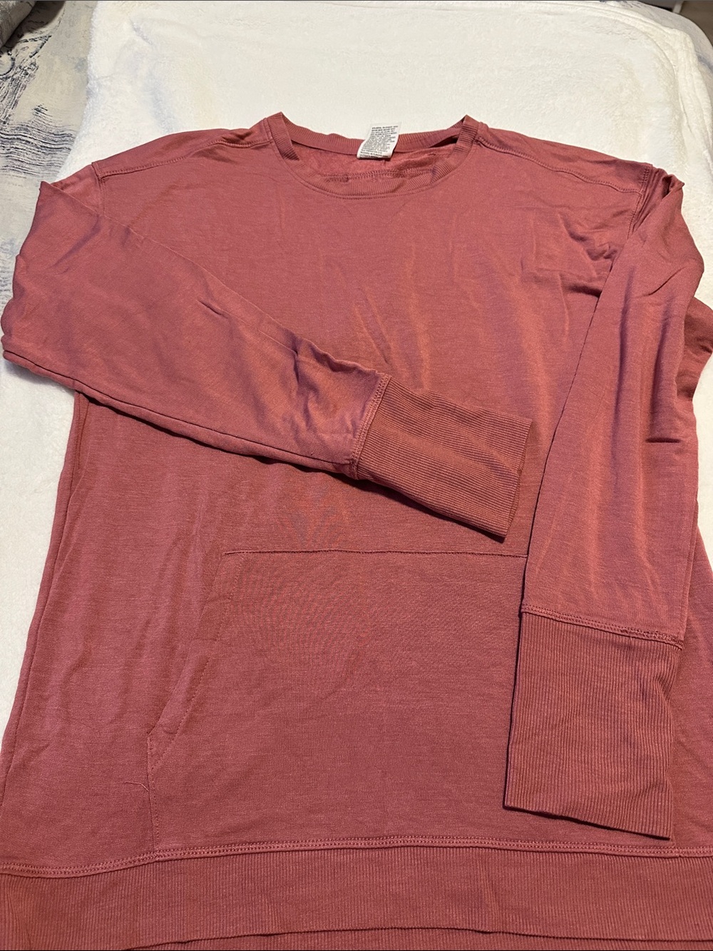 all in motion Long Sleeve Tee in Dusty Rose